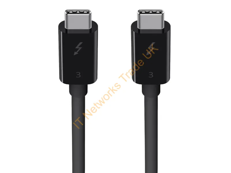 F2CD084BT0.8MBK - Belkin F2CD084bt0.8MBK 0.8 m 40 Gbit/s Black
