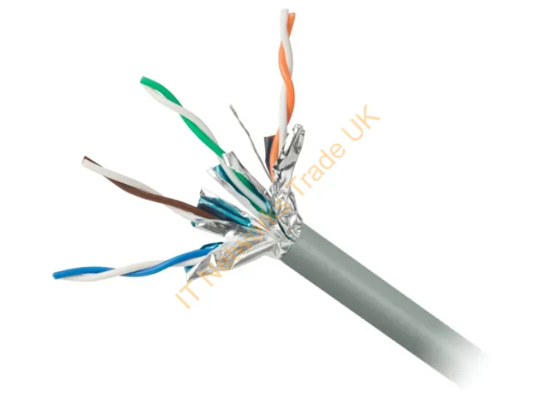 F2CP004-1000-GY - Belkin F2Cp004 Networking Cable Gray 12000" (304.8 M) Cat6A