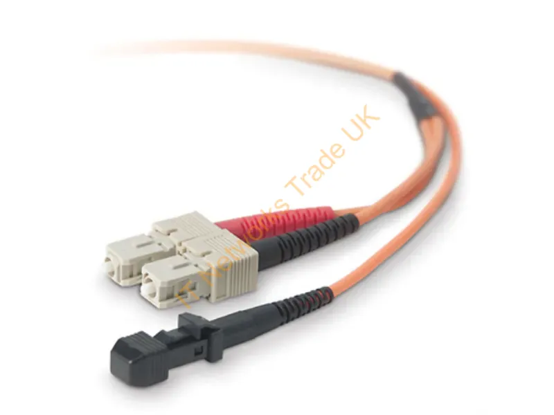 F2F20297-01M Belkin 1m Duplex Fiber Optic Cable Mmf Mtrj/Sc 62.5/125
