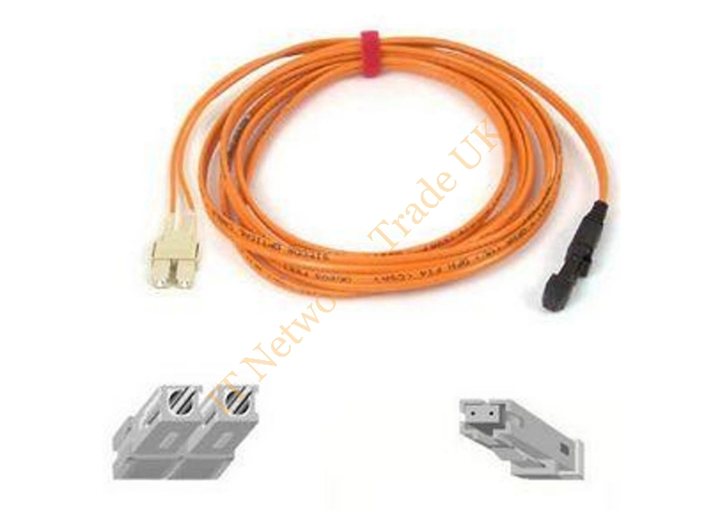 F2F20297-03M-A1 Belkin Duplex Fiber Optic Cable MtRJ/sc/62.5/125 3m