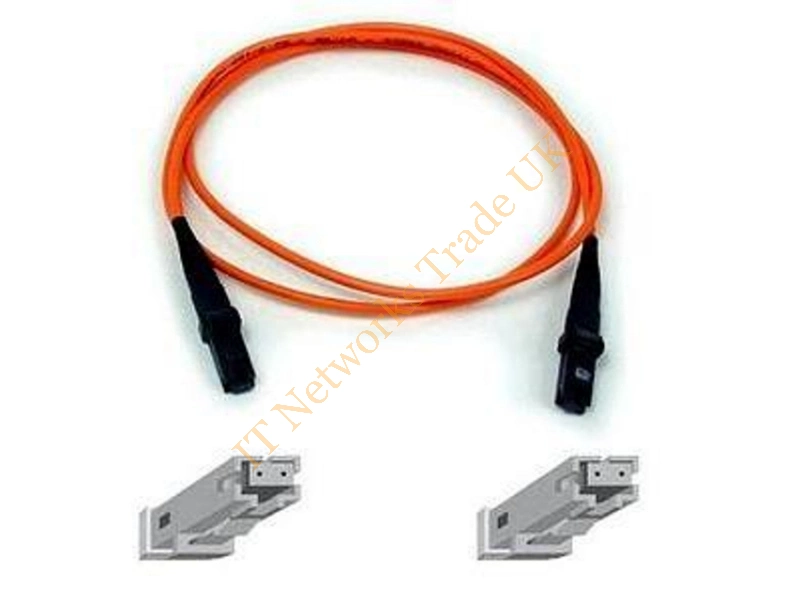 F2F20299-02M Belkin Patch Cable MT-RJ Multimode (Male) MT-RJ Multimode (Male) 6.6ft Fiber Optic 62.5 / 125 Orange
