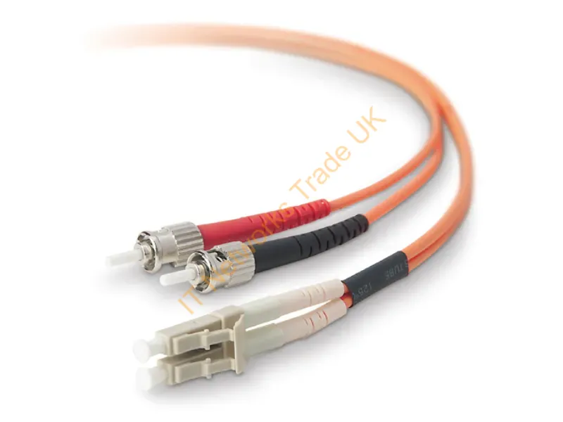 F2F202L0-20M Belkin Network Cable LC (Male) ST (Male) 66ft Fiber Optic 62.5 / 125