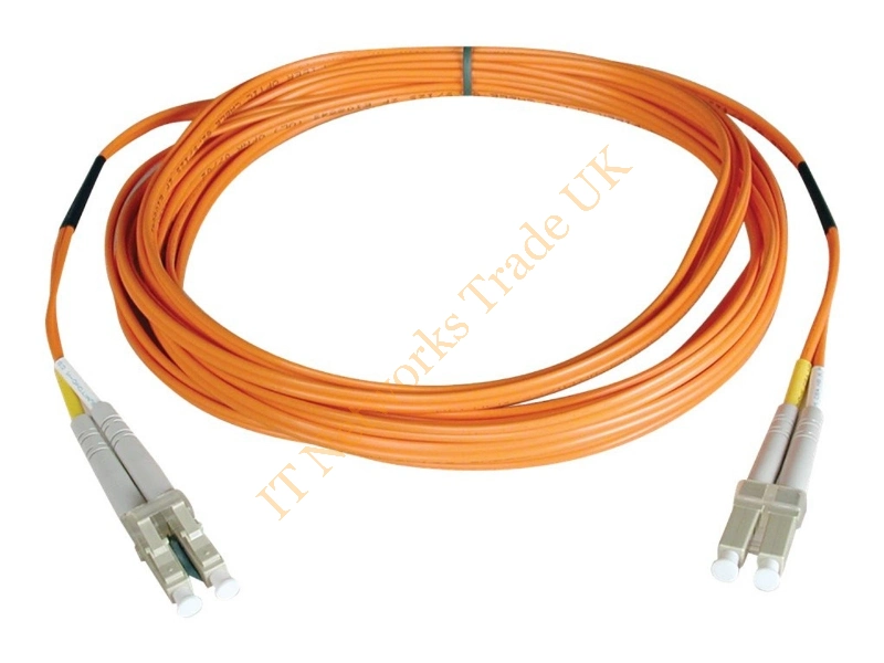 F2F202L0-50M Belkin Fiber Optic Duplex Patch Cable LC Male Network ST Male Network 164ft Orange
