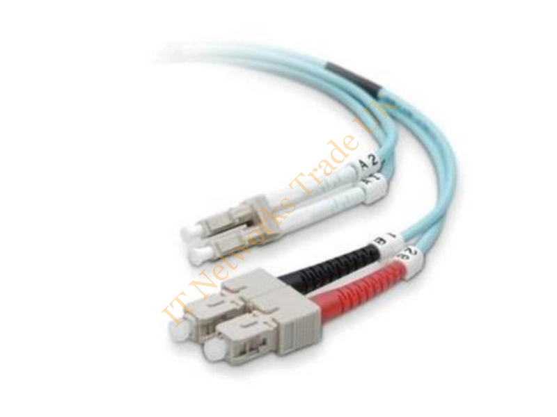 F2F402L0-15M Belkin Network Cable LC Multimode (Male) ST Multimode (Male) 49ft Fiber Optic 50 / 125 Micron