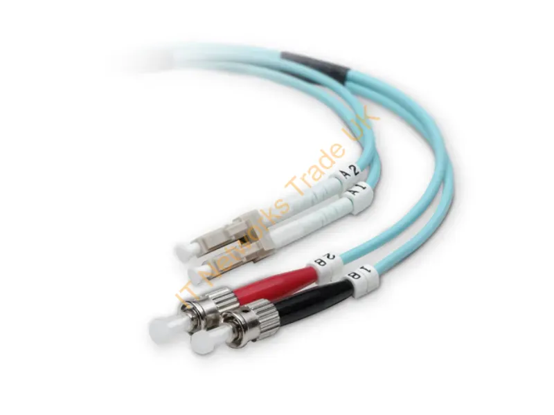 F2F402L0-20M-G Belkin Cable Fiber Lc/St 20m Lo Mmd Aqua 10gb 50/125