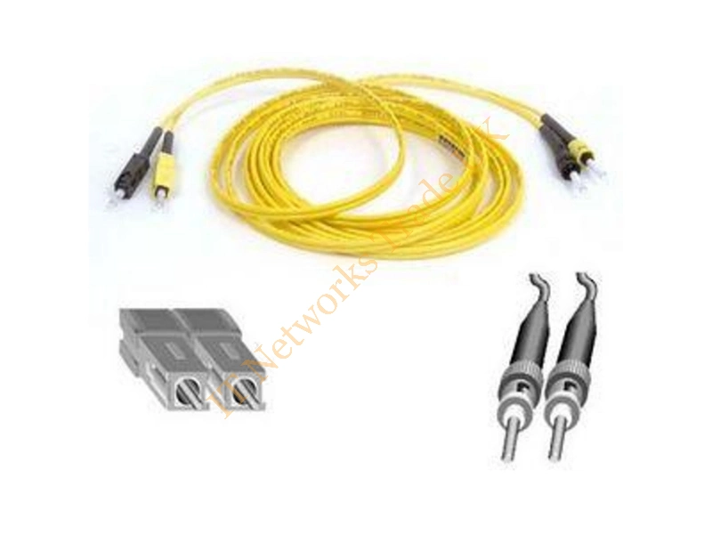 F2F80200-02M Belkin Patch Cable ST Single Mode (Male) ST Single Mode (Male) 6.6ft Fiber Optic 8.3 / 125 Yellow
