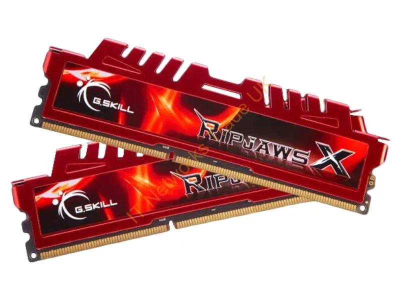 F3-12800CL9D-8GBXL G.Skill RipjawsX 8GB Kit (2 x 4GB) DDR3-1600MHz PC3-12800 Non-ECC Unbuffered CL11 240-Pin DIMM Memory Module Desktop Memory