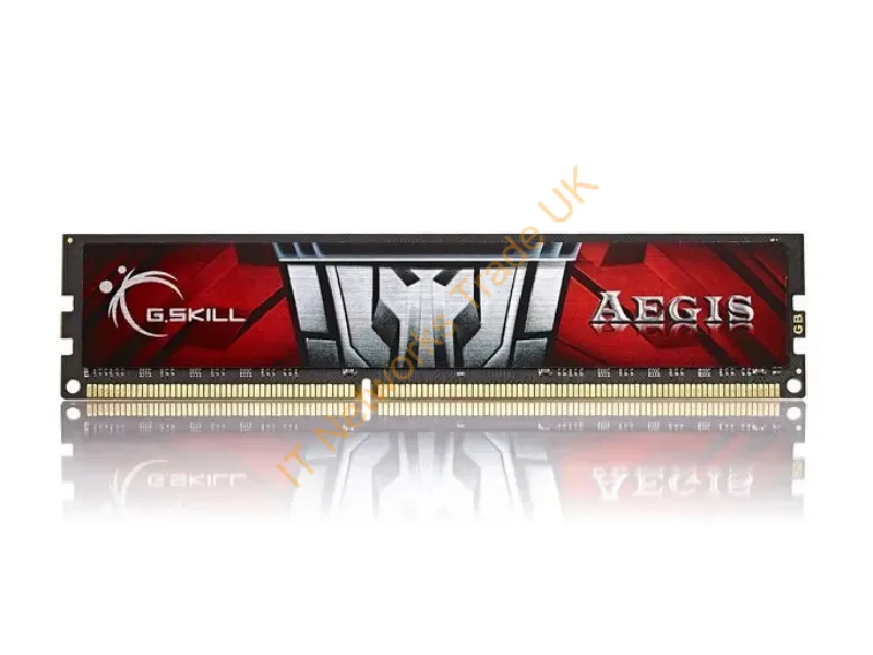 F3-1600C11S-8GIS G.Skill 8GB DDR3-1600MHz PC3-12800 Non-ECC Unbuffered CL11 240-Pin DIMM Memory Module Desktop Memory
