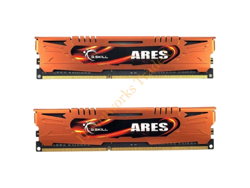 F3-2400C11D-8GAB G.Skill Ares 8GB Kit (2 x 4GB) DDR3-2400MHz PC3-19200 Non-ECC Unbuffered CL9 240-Pin DIMM Memory Module Desktop Memory