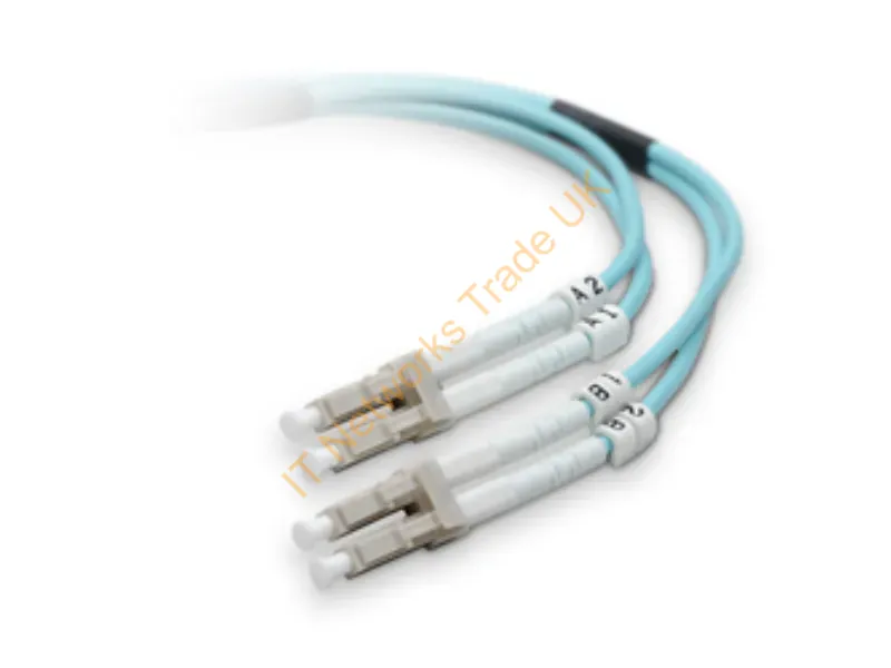 F3F004-01M Belkin Cable Fiber Lc/Lc 1m Lo Multimode Aqua 50/125om4