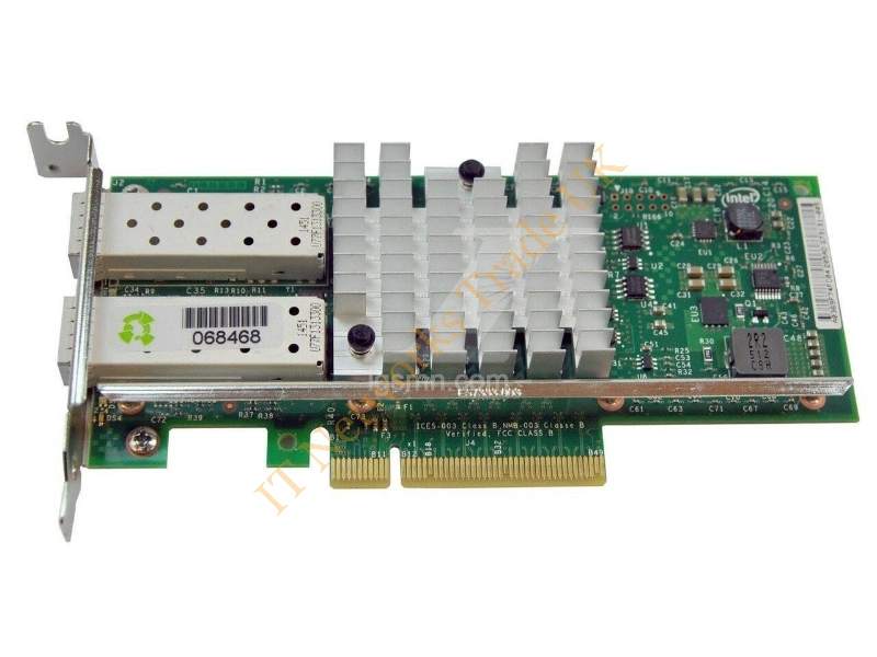 F3VKG Dell / Intel X520-DA2 Dual-Port 10Gb/s SFP+ PCI-Express Network Adapter
