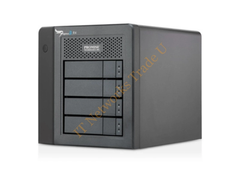 F40SR4R01100000 - Promise Technology 8TB Pegasus 2 R4 Storage server Mini Tower Black NAS Servers