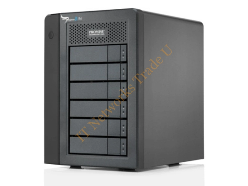 F40SR6R02100000 - Promise Technology 12TB Pegasus 2 R6 Storage server Mini Tower Black NAS Servers
