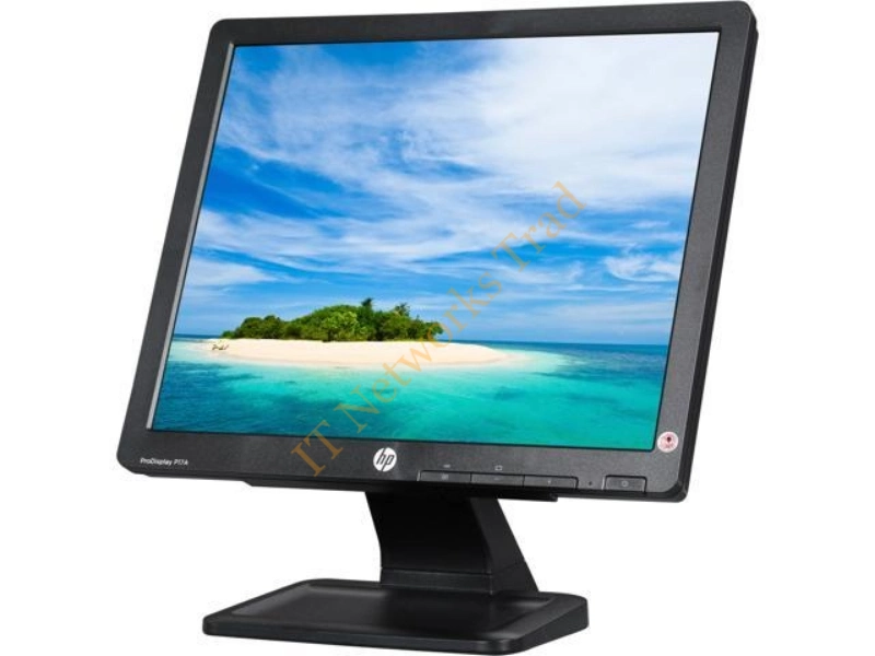F4M97A8#ABA HP ProDisplay P17A 17-inch SXGA 1280 x 1024 at 60Hz VGA TFT Active Matrix / LED-Backlit LED Monitor