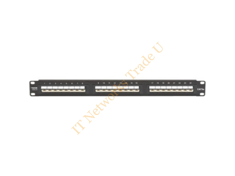 F4P338-24AB5-AN Belkin 24-Port Cat5E Angled Patch Panel Networking Accessory