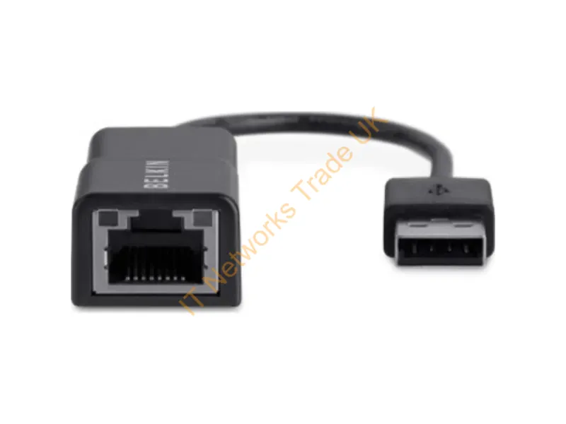 F4U047BT Belkin Usb 2.0 Ethernet Adapter - 10/100MBps Black