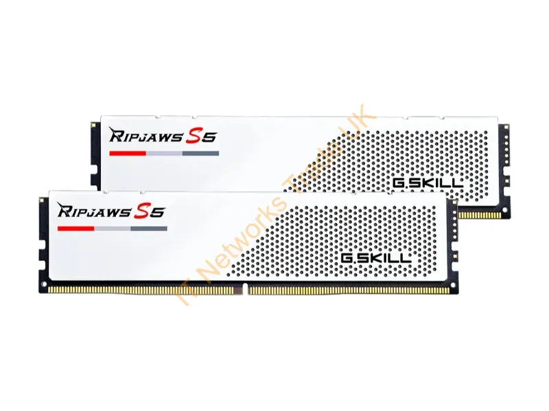 F5-6000J3040F16GX2-RS5W - DDR5 32GB KIT 2x16GB PC 6000 G.Skill Ripjaws S5 F5-6000J3040F16GX2-RS5W