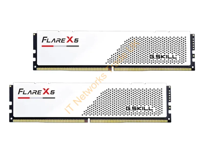 F5-6000J3636F32GX2-FX5W - G.Skill DDR5 32GB PC 6000 CL36 (2x32GB) 32-GX2-FX5 FLARE