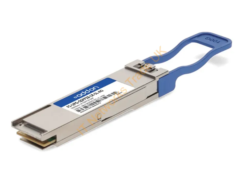 F5-UPG-QSFP28-LR-SL-AO - Addon Networks F5-Upg-Qsfp28-Lr-Sl-Ao Network Transceiver Module Fiber Optic 100000 Mbit/S 1310 Nm