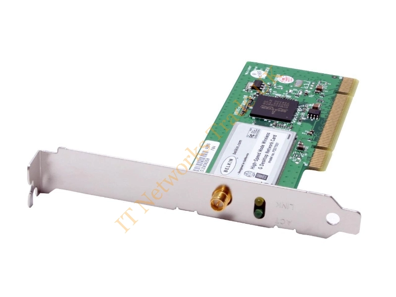 F5D7001 Belkin 125mbps 802.11g Wireless PCI Desktop Network Adapter Card Wireless LAN Card
