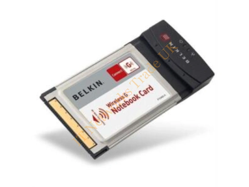 F5D7010 Belkin Wireless 802.11g Cardbus Notebook NIC 54Mbps Soho Network Networking Accessory