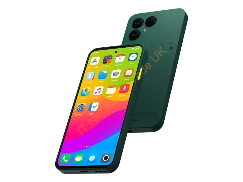 F6FPHN-2GR-EU1 - Fairphone The (Gen 6) 16 cm (6.31") Dual SIM Android 15 5G USB Type-C 8 GB 256 GB 4415 mAh Green