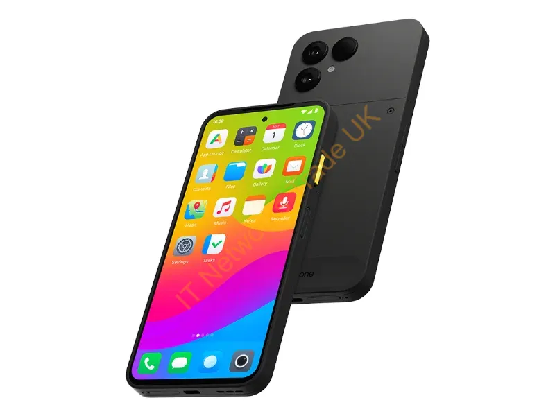 F6FPHN-2ZW-EU1 - Fairphone The (Gen 6) 16 cm (6.31") Dual SIM Android 15 5G USB Type-C 8 GB 256 GB 4415 mAh Black