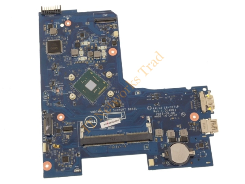 F77J1 Dell System Board with Intel Pentium N3700 CPU for Inspiron 15 5552 Laptop Laptop Motherboard