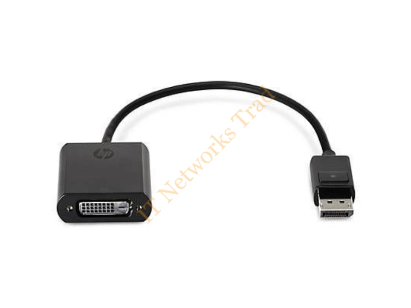 F7W96AT HP 8-inch Display Port to DVI SL Adapter USB Display Adapter