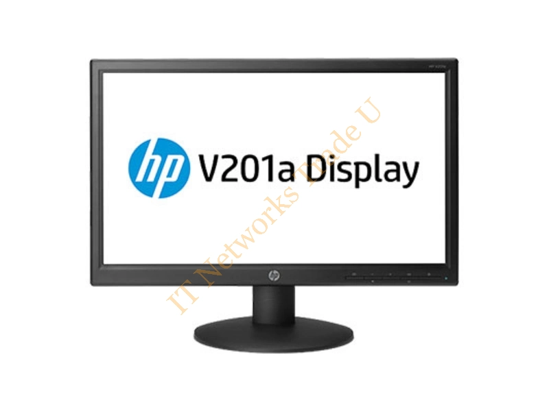 F8C55AA - HP V201a 19.45" Matt Black computer monitor
