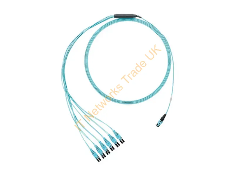 F98RL5NQSQNM001 - Panduit F98Rl5Nqsqnm001 Infiniband/Fibre Optic Cable 12" (0.305 M) Mpo Lc