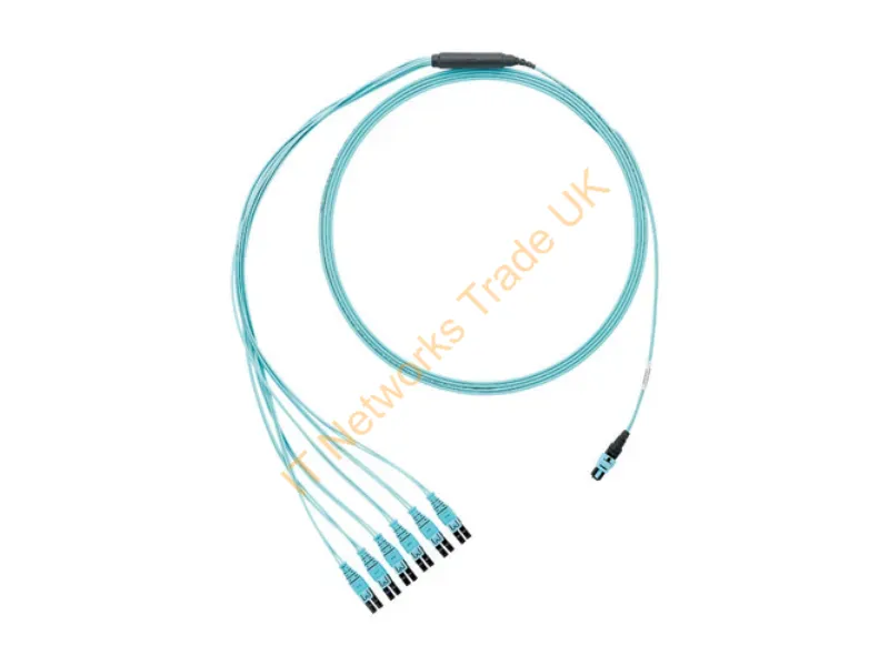 F98RP6NQSQNF008 - Panduit F98Rp6Nqsqnf008 Infiniband/Fibre Optic Cable 96" (2.44 M) Mpo Lc