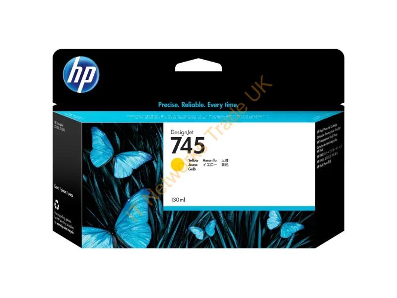 HP F9J96A (745) Ink cartridge yellow, 130ml Printer