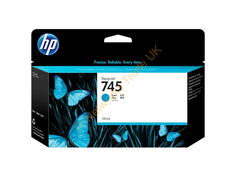 HP F9J97A (745) Ink cartridge cyan, 130ml Printer