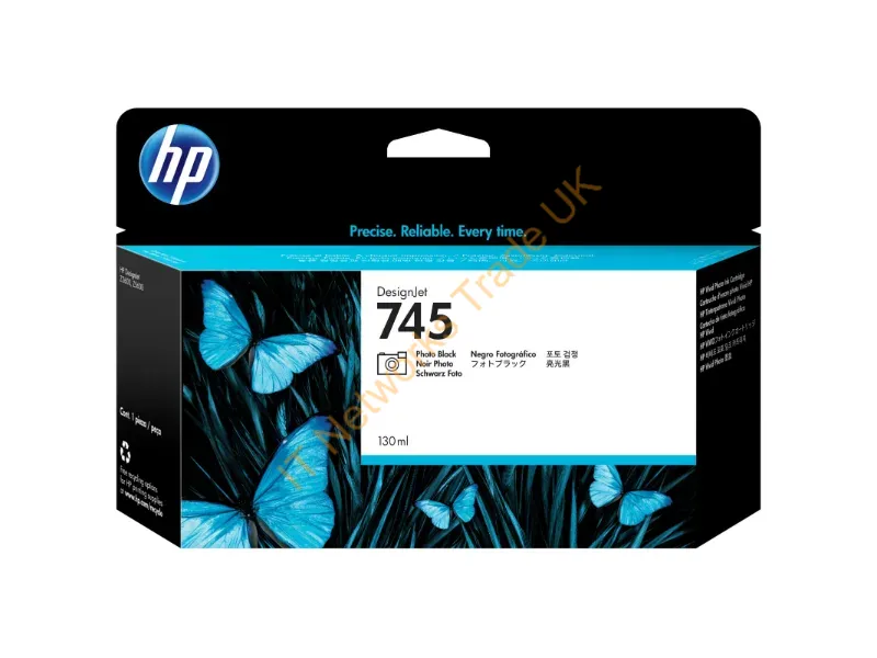 HP F9J98A (745) Ink cartridge bright black, 130ml Printer