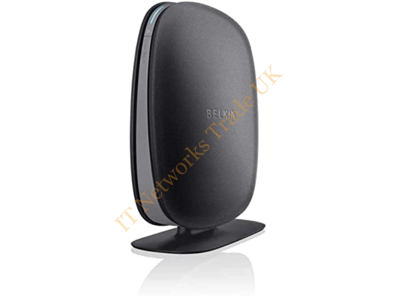 F9K1002UK-BO Belkin Surf N300 Wireless N Router 2.4GHz Bandwidth 300MBps Data Transfer Wireless Router