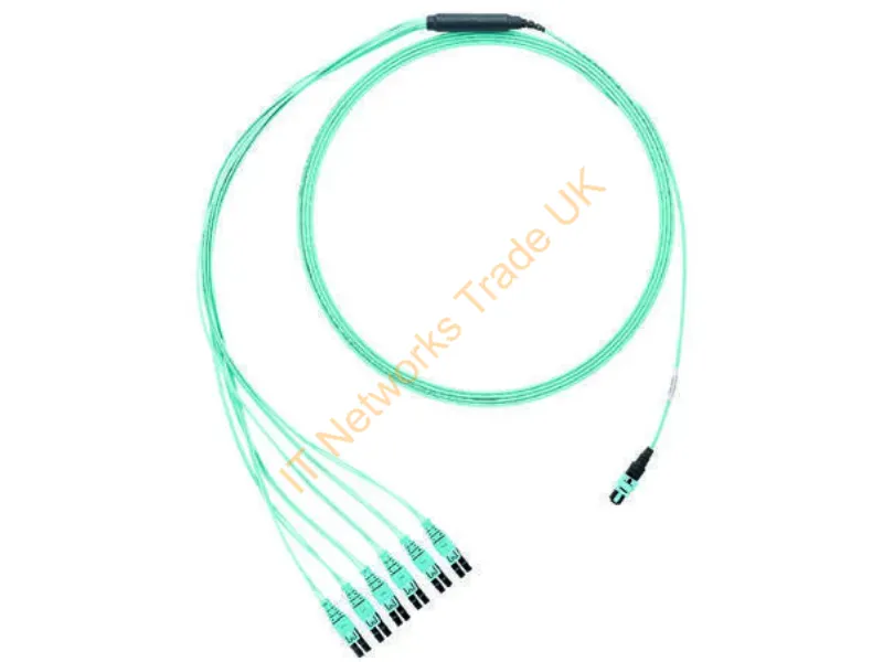 F9TRL6NQSSNM001 - Panduit F9Trl6Nqssnm001 Infiniband/Fibre Optic Cable Mpo 12X Lc Aqua Color