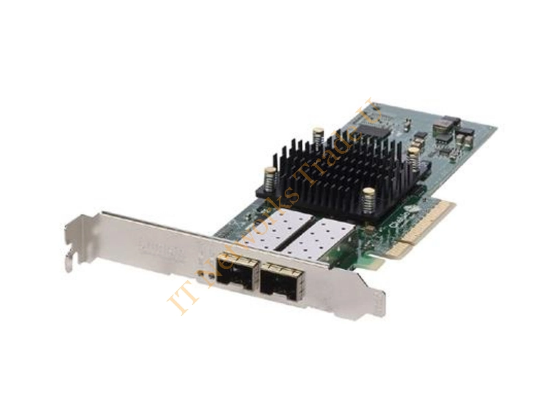 F9YF8 Dell Dual-Ports SFP+ 10Gbps Fiber Channel PCI Express Host Bus Network Adapter Networking Accessory