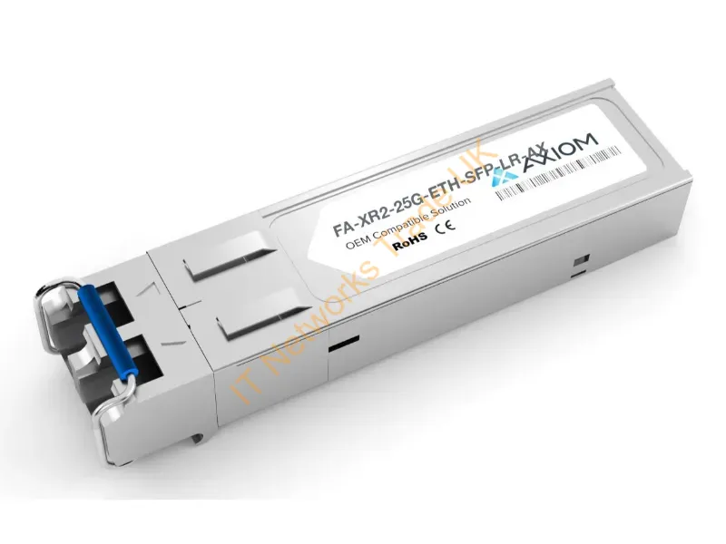 FA-XR2-25G-ETH-SFP-LR-AX - Axiom Fa-Xr2-25G-Eth-Sfp-Lr-Ax Network Transceiver Module Fiber Optic 250000 Mbit/S Qsfp28 1310 Nm