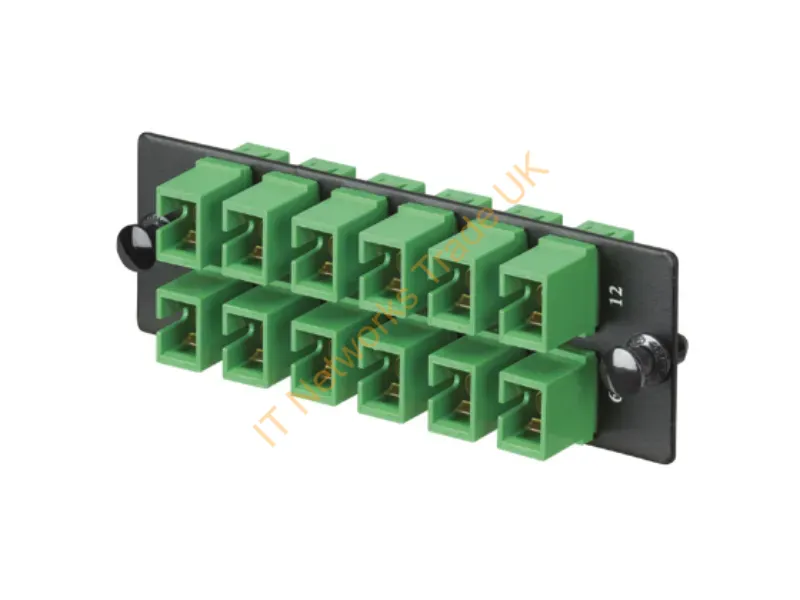 FAP12WAGSCZ - Panduit Fap12Wagscz Fiber Optic Adapter Sc 1 Pc(S) Black, Green