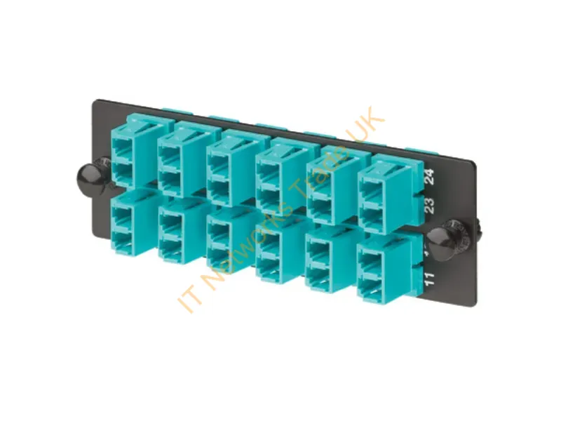 FAP12WAQDLCZ - Panduit Fap12Waqdlcz Fiber Optic Adapter Lc Black