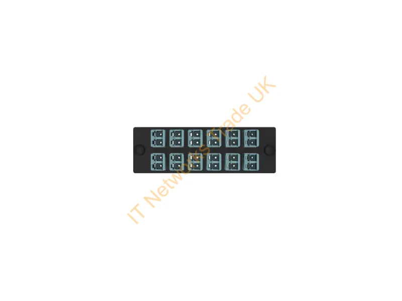 FAP12WAQLCZ - Panduit Fap12Waqlcz Fiber Optic Adapter Lc 1 Pc(S) Aqua Color, Black