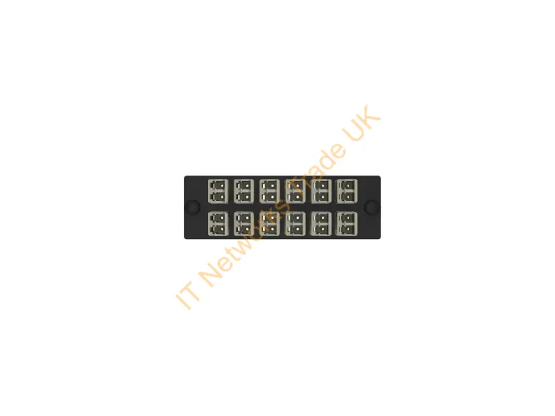 FAP12WEIDLCZ - Panduit Fap12Weidlcz Fiber Optic Adapter Lc 1 Pc(S) Black, Ivory