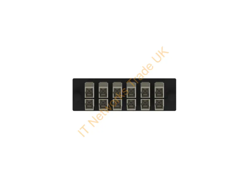 FAP12WEISCZ - Panduit Fap12Weiscz Fiber Optic Adapter Lc 1 Pc(S) Black, Ivory