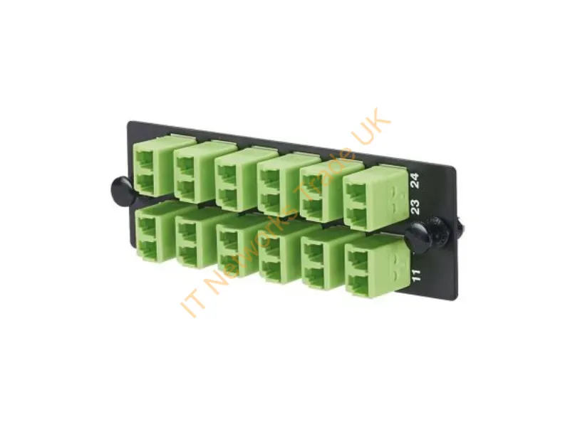 FAP12WWDLCZ - Panduit Fap W/12 Lc Dupl Adpt Lm Zircpk1Moq5 Fiber Optic Adapter 1 Pc(S) Green, Lime