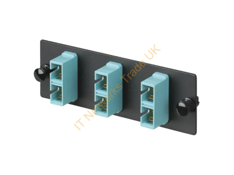 FAP3WAQDSCZ - Panduit Fap3Waqdscz Fiber Optic Adapter Sc Black,Blue 10 Pcs