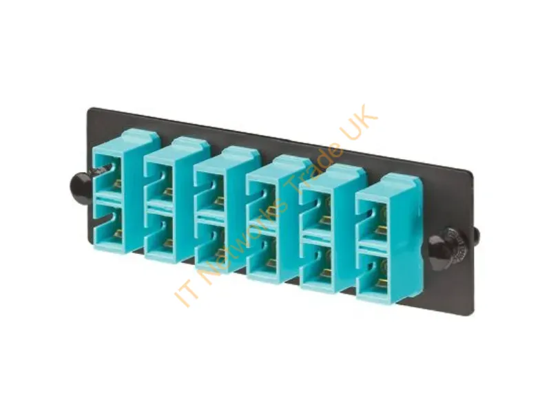 FAP4WAQDSCZ - Panduit Fap4Waqdscz Fiber Optic Adapter Sc Aqua Color, Black