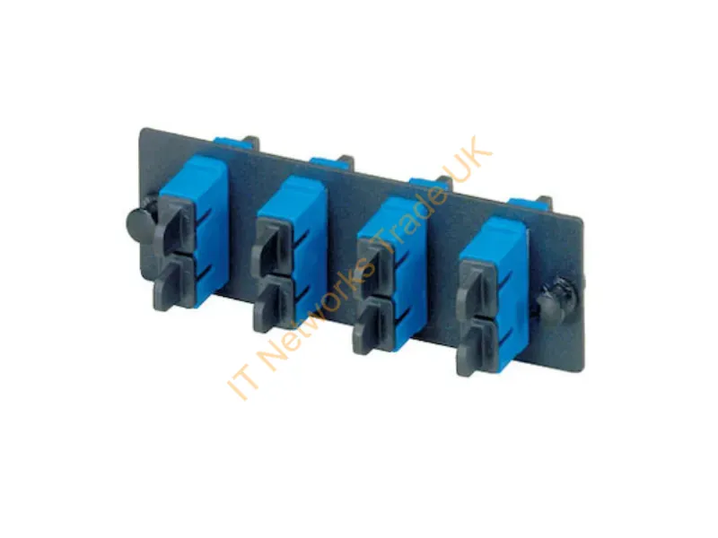 FAP4WBUDSCZ - Panduit Fap4Wbudscz Fiber Optic Adapter Sc 1 Pc(S) Black, Blue