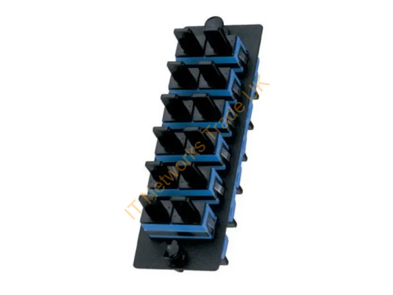 FAP6WBUDSCZ - Panduit Fap6Wbudscz Fiber Optic Adapter Sc Black, Blue