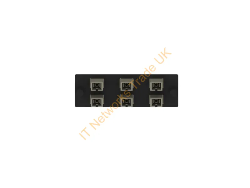 FAP6WEISCZ - Panduit Fap6Weiscz Fiber Optic Adapter Sc 1 Pc(S) Black, Ivory
